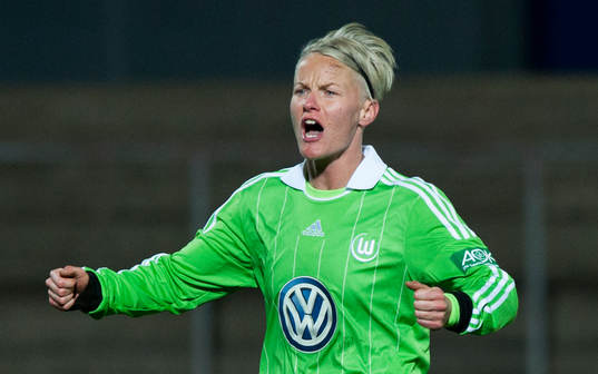 i åttondelsfinalen i  Womens Champions League mellan Ldb
