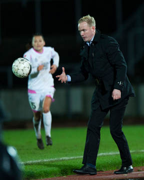 Malmös tränare Jonas Eidevall i åttondelsfinalen i