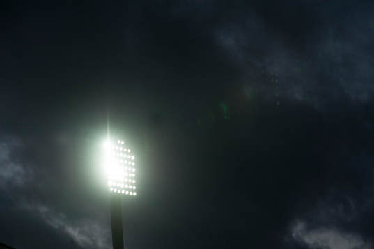 El-ljusbelysning Malmö Stadion i åttondelsfinalen i
