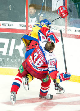 Sveriges Martin Thörnberg och Rysslands Evgeniy Biryukov