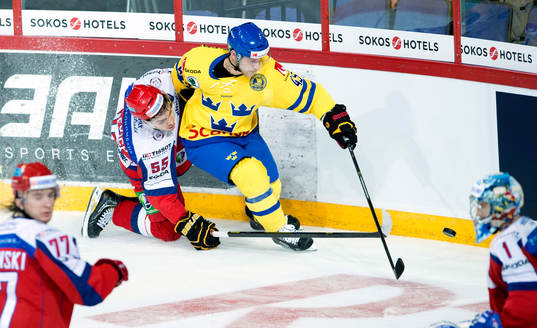 Sveriges Oscar Möller och Rysslands Bogdan Kiselevich