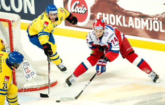 Rysslands Nikolai Prokhorkin och Sveriges Niclas Burström