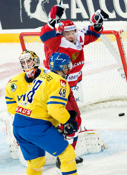 Rysslands Alexei Tereshchenko jublar