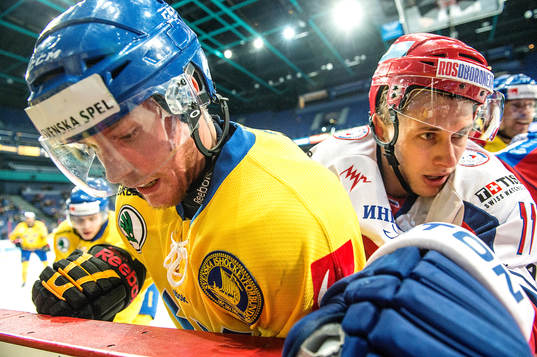 Sveriges Niclas Burström och Rysslands Ilya Kablukov
