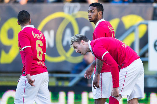 Fotboll, Holländska ligan, Breda - PSV Eindhoven