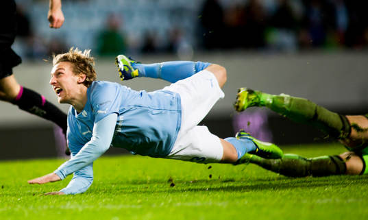Malmös Emil Forsberg gör 2-1 över IFK Göteborgs