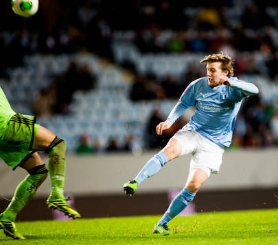 Malmös Emil Forsberg gör 2-1 över IFK Göteborgs