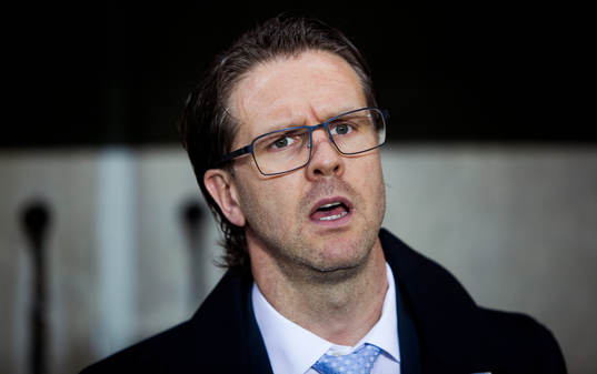 Malmös tränare Rikard Norling fotbollsmatchen i