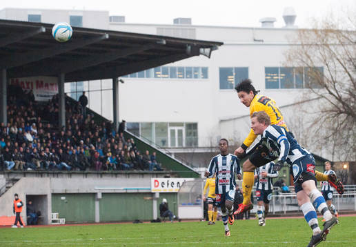 Elfsborgs Mikkel Beckman nickar i matchen i Svenska Cupen