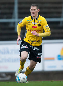 Elfsborgs Jon Jönsson i matchen i Svenska Cupen mellan