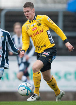 Elfsborgs Viktor Claesson i matchen i Svenska Cupen mellan
