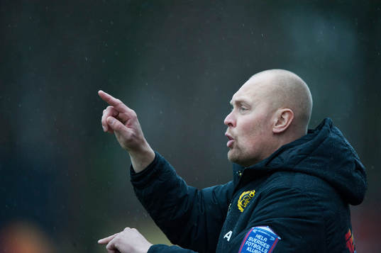 Elfsborgs tränare Klas Ingesson i matchen i Svenska Cupen