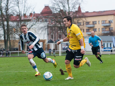 Elfsborgs Stefan Ishizaki i matchen i Svenska Cupen mellan