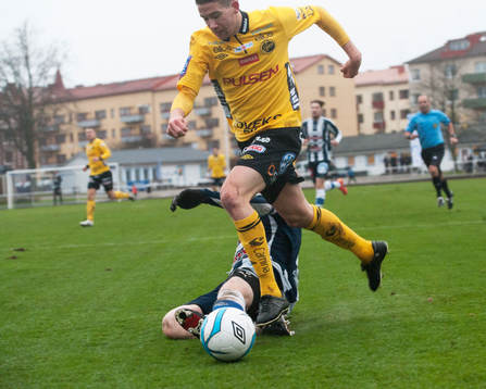 Elfsborgs Marcus Rohdén i matchen i Svenska Cupen mellan