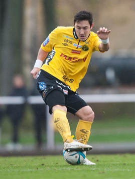 Elfsborgs Stefan Ishizaki i matchen i Svenska Cupen mellan