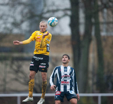 Elfsborgs Sebastian Holmén i matchen i Svenska Cupen