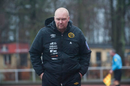 Elfsborgs tränare Klas Ingesson i matchen i Svenska Cupen