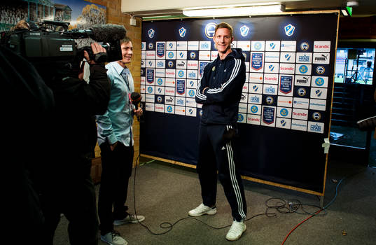 Sundsvalls Johan Eklund i intervju med TV4 innan