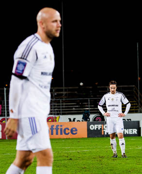 Sundsvalls Stefan Ålander och Kevin Walker deppar