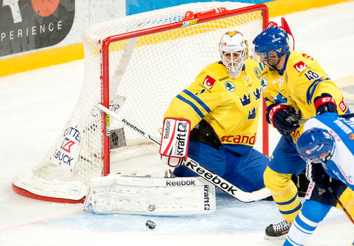 Sveriges målvakt David Rautio