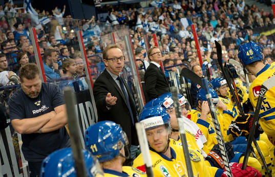 Sveriges förbundskapten Pär Mårts