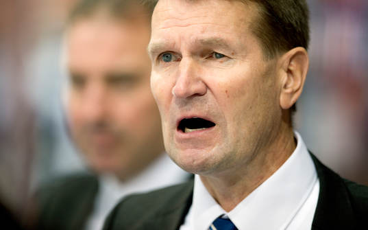 Finlands förbundskapten Erkka Westerlund