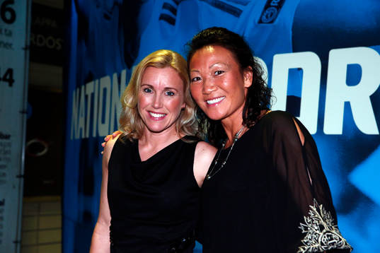 Sara Persson och Jenny Palmqvist, domare