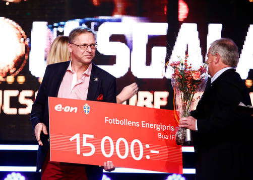 Fotbollens Energipris gick till Bua IF