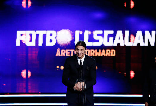 Årets Forward Zlatan Ibrahimovic