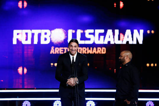 Årets Forward Zlatan Ibrahimovic