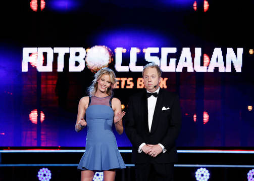 Caroline Winberg och Anders Jansson delade ut priserna för