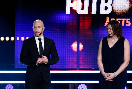 Henrik Rydström och Caroline Jönsson