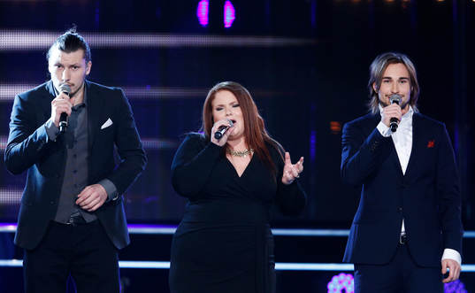 Idol 2013 (med Kevin Walker, Gif Sundsvall till höger)