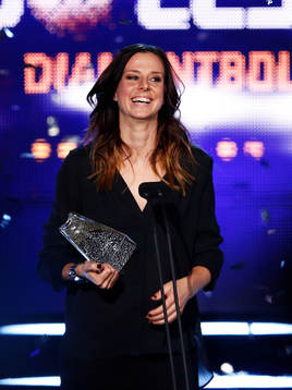 Lotta Schelin vann Diamantbollen