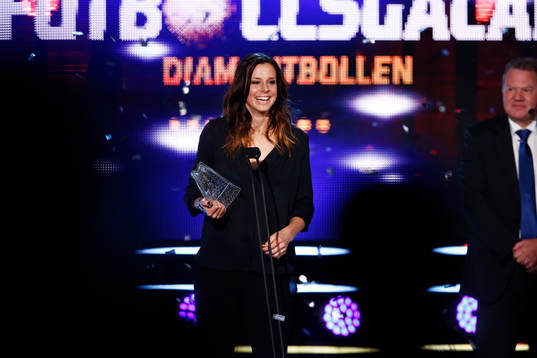 Lotta Schelin vann Diamantbollen