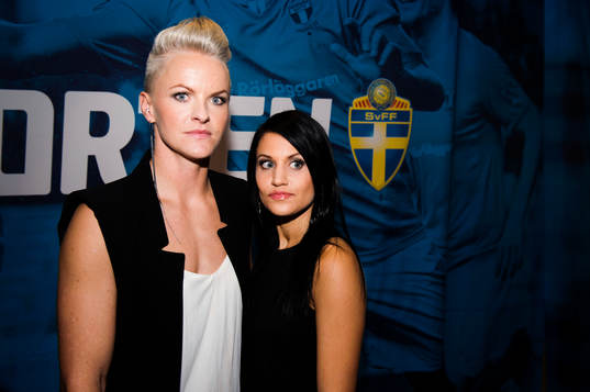 Nilla Fischer med fru