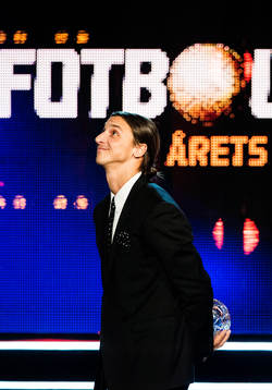 Zlatan Ibrahimovic årets forward