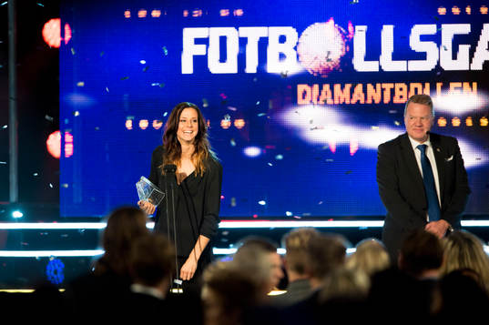 Lotta Schelin vinner diamantbollen