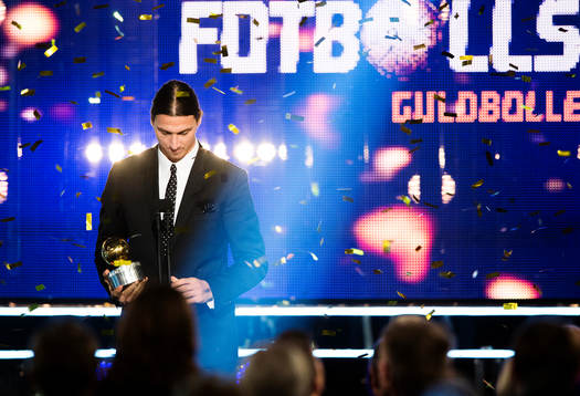 Zlatan Ibrahimovic vinner guldbollen