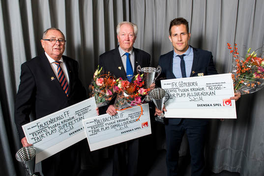 Årets Fair Play Pris från Svenska Spel gick till,