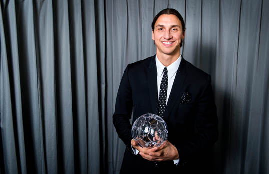 Zlatan Ibrahimovic årets forward
