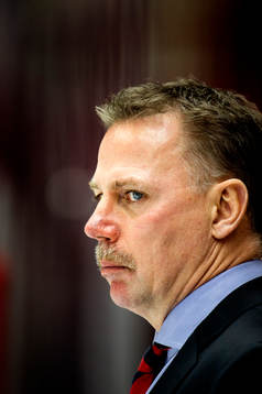 Malmö Redhawks tränare Mats Lusth