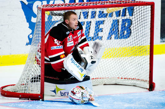 Malmö Redhawks målvakt Pontus Sjögren