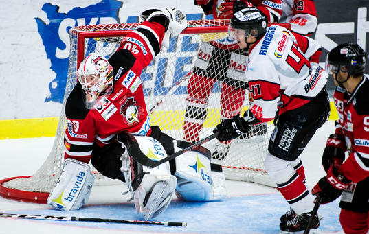Malmö Redhawks målvakt Pontus Sjögren