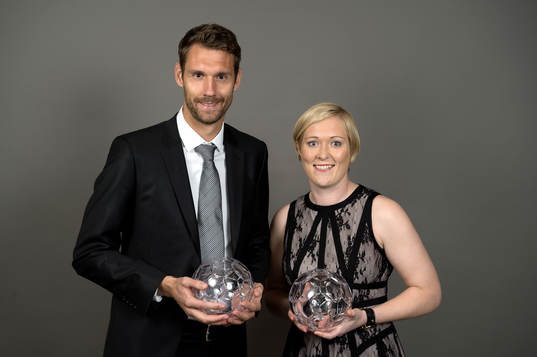 Andreas Isaksson och Thora Helgadottir tilldelades pris som