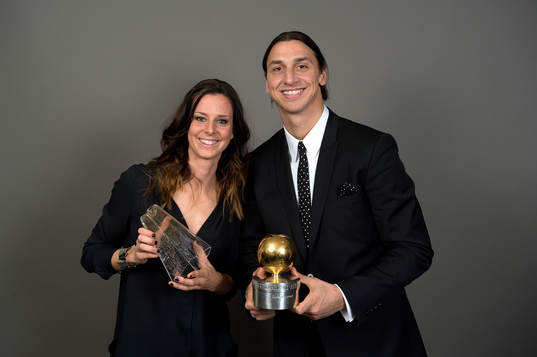 Zlatan Ibrahimovic tilld elades Guldbollen och Lotta