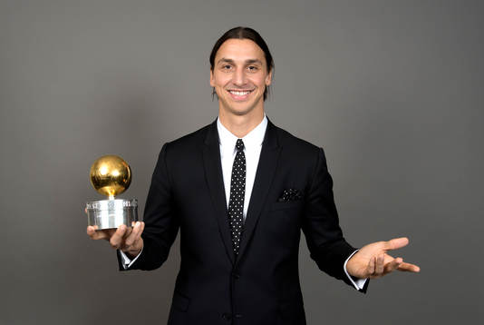Zlatan Ibrahimovic tilldelades Guldbollen