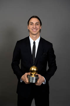 Zlatan Ibrahimovic tilldelades Guldbollen