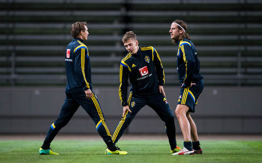 Kim Källström, Pontus Wernbloom och Jonas Olsson