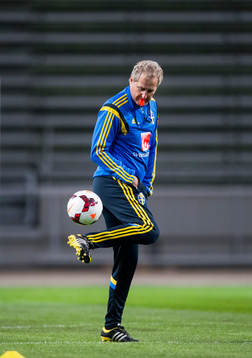 Förbundskapten Erik Hamrén